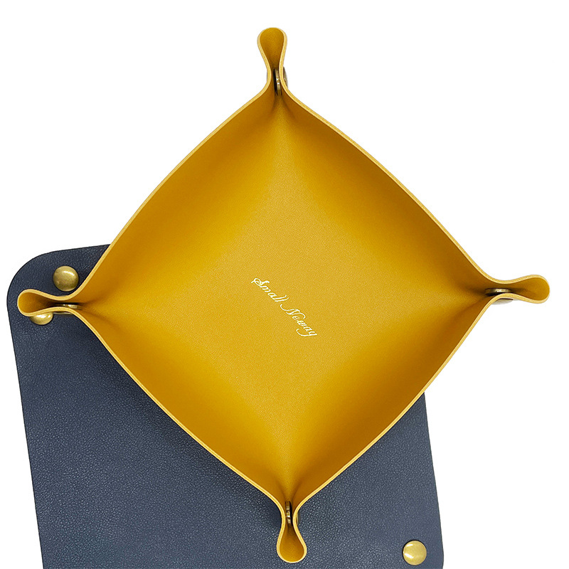 Custom Color Jewelry pu leather tray