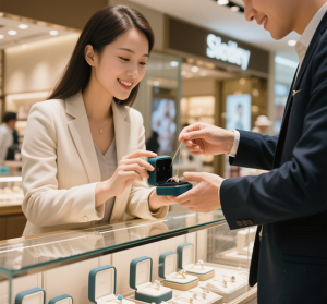 We first need to understand your jewelry product requirements: preferred size, material, lining, color, branding, and order quantity. 