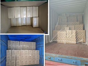 The finished product is carefully packaged with protective materials to prevent damage during shipping. 