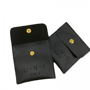 pu leather jewelry pouch